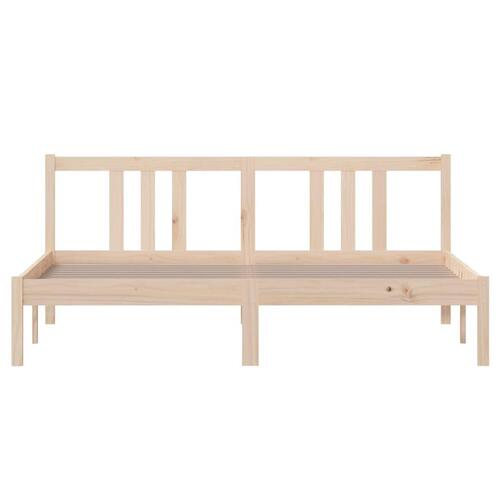 Sengeramme 160x200 cm massivt træ