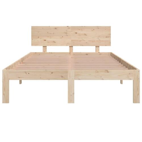 Sengeramme 120x190 cm massivt træ