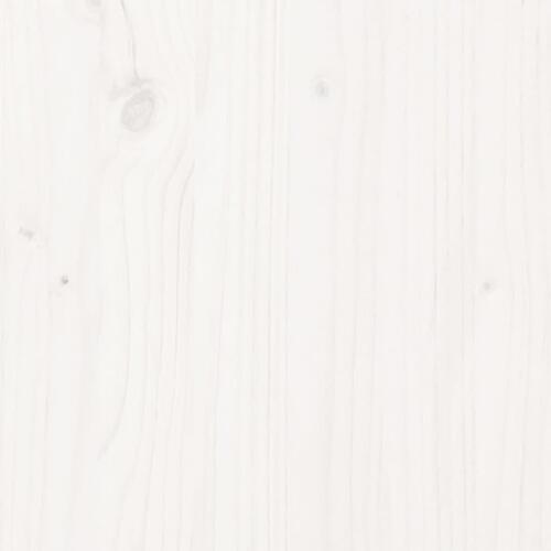 Sengeramme 120x190 cm Small Double massivt træ hvid