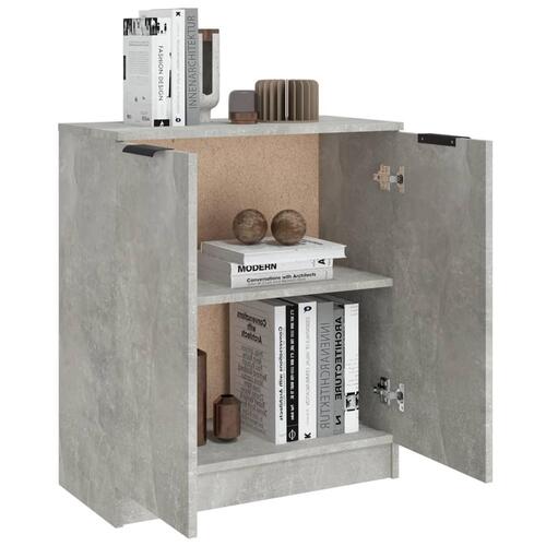 Skænk 60x30x70 cm konstrueret træ betongrå