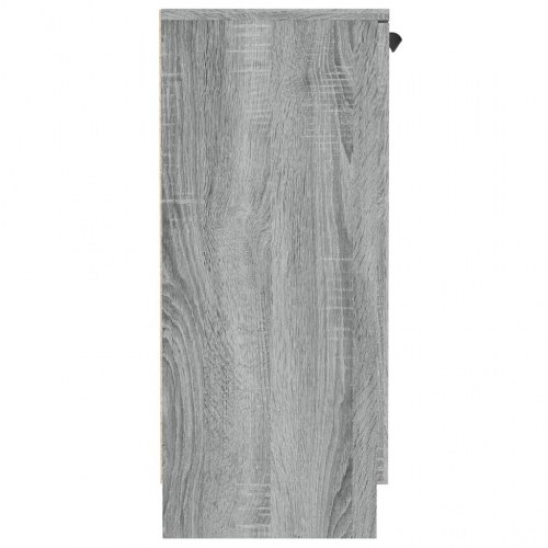 Skænk 60x30x70 cm konstrueret træ grå sonoma-eg