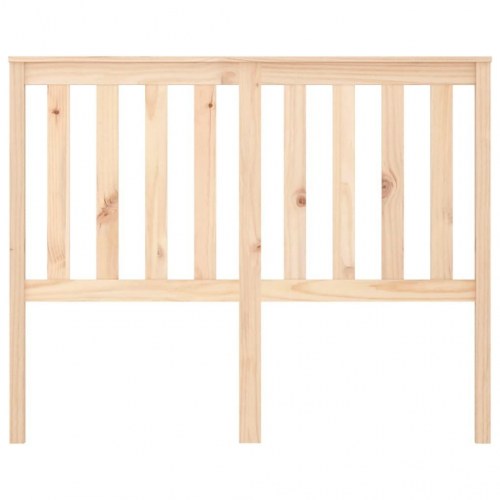 Sengegærde 146x6x101 cm massivt fyrretræ