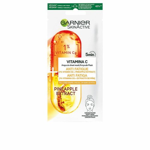 Ansigtsmaske med C‑vitamin Garnier SkinActive (1 stk)