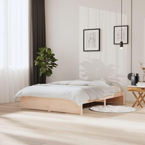 Sengeramme 150x200 cm massivt træ