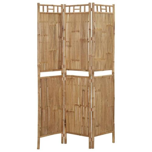 3-panels rumdeler 120x180 cm bambus
