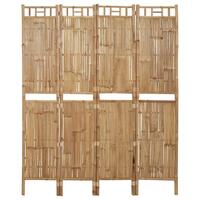 4-panels rumdeler 160x180 cm bambus