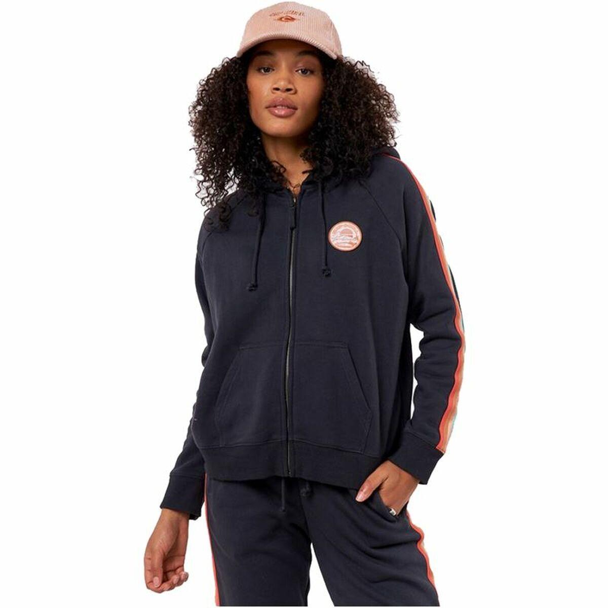 Hættetrøje Til Kvinde Rip Curl Full Zip Striped