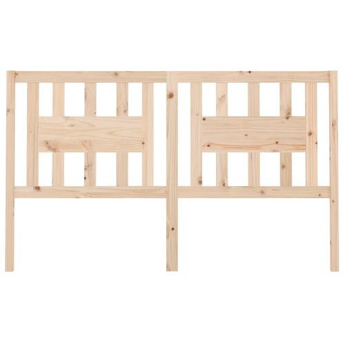 Sengegærde 146x4x100 cm massivt fyrretræ