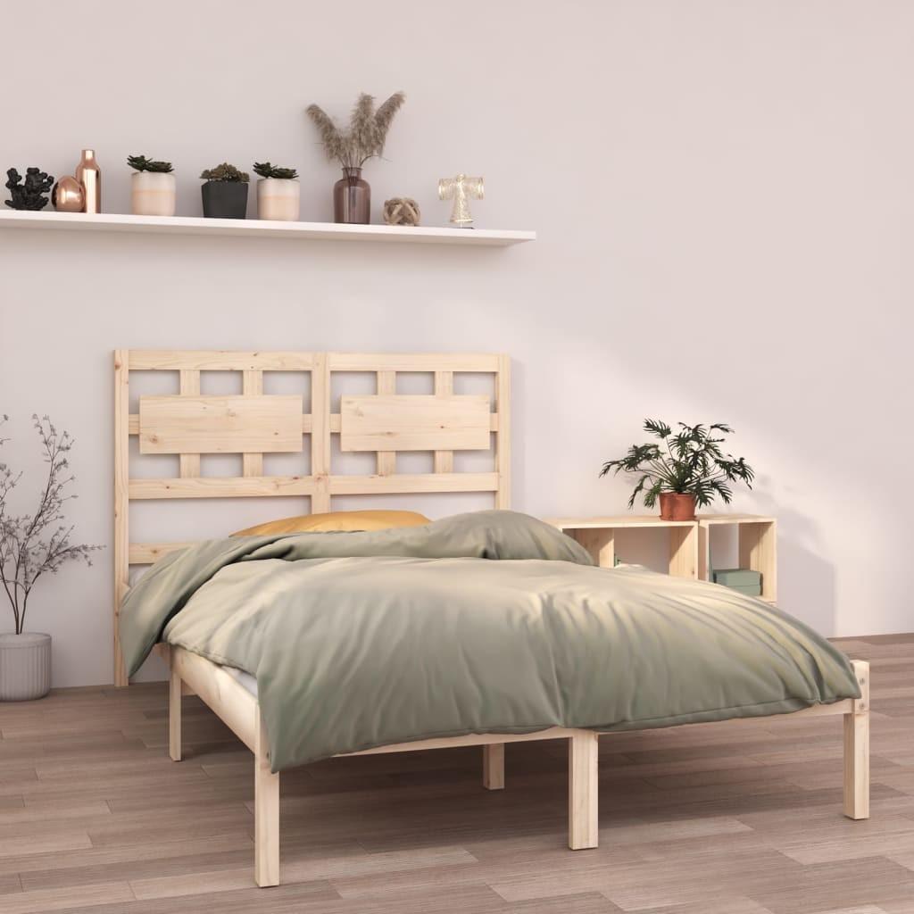 Sengeramme 135x190 cm massivt træ