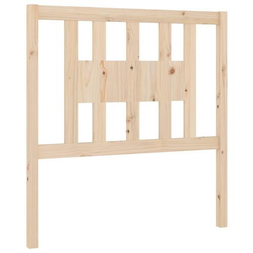 Sengegærde 106x4x100 cm massivt fyrretræ