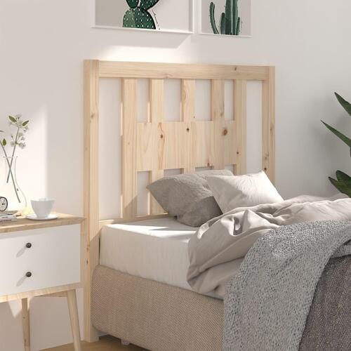 Sengegærde 106x4x100 cm massivt fyrretræ