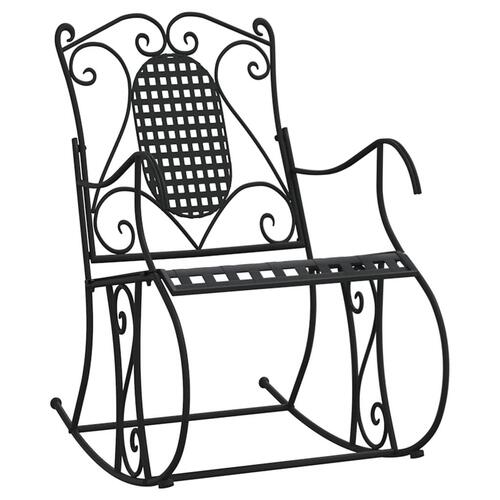 Gyngebænk 84 cm stål sort
