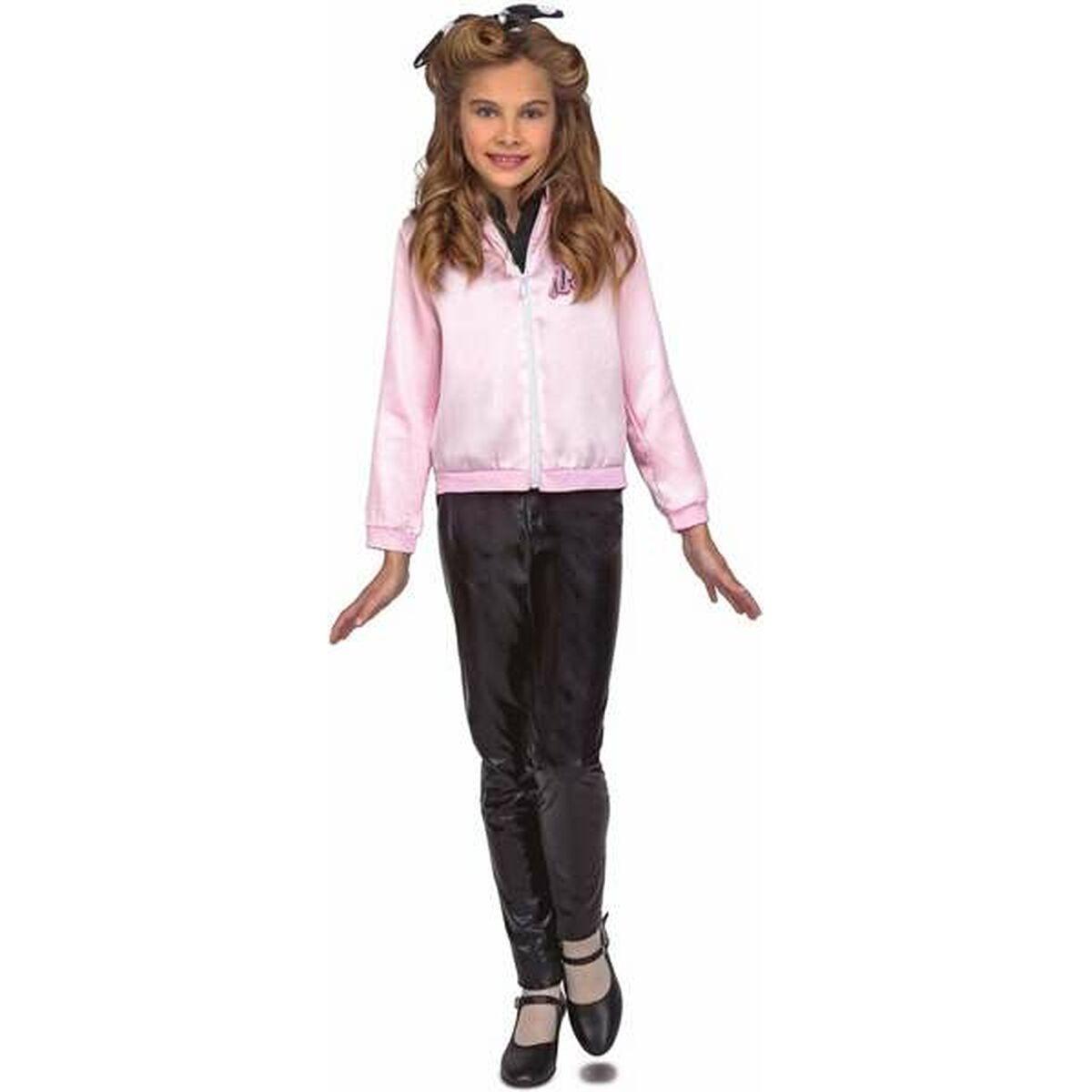 Kostume til børn Grease Jakke Olivia 5-6 år