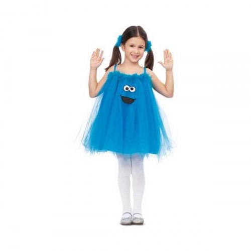 Cookie Monster kostume til børn - 5-6 år