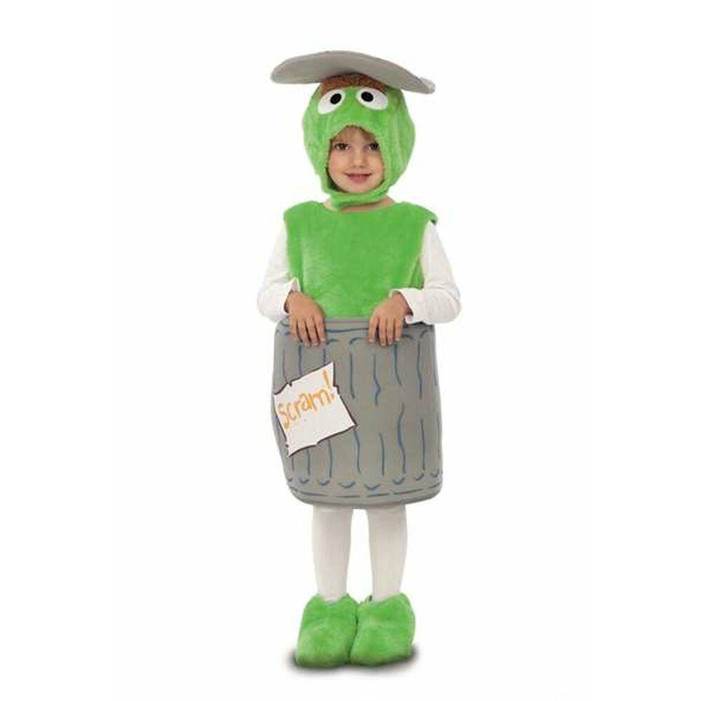 Børnekostume - Oscar the Grouch Bamse (3-4 år)