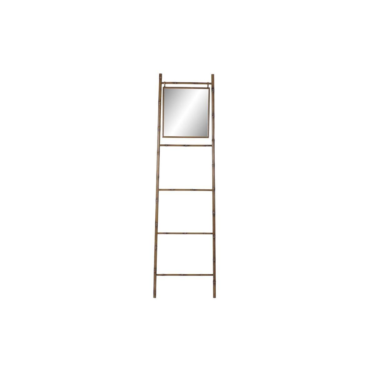 Fritstående Håndklædestativ Spejl Metal Sennep 55 X 3 X 190 Cm