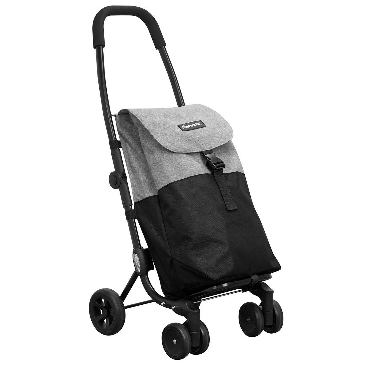 Indkøbsvogn Duett 24917 Aluminium