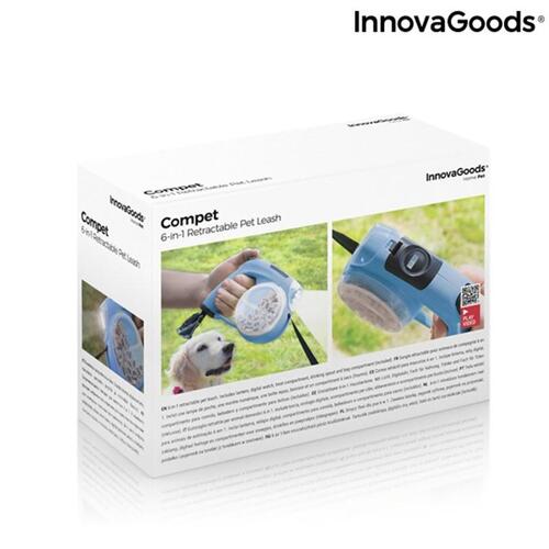 Udtrækkelig hundesnor 6-i-1 Compet InnovaGoods IG815936 (OUTLET A+)