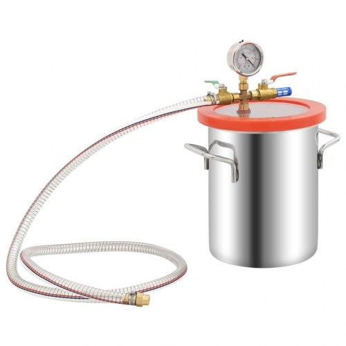 Vakuumkammer med 2-trins pumpe 5,5 l