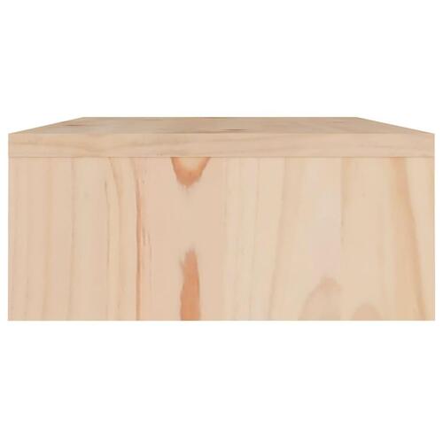 Skærmholder 60x24x10,5 cm massivt fyrretræ