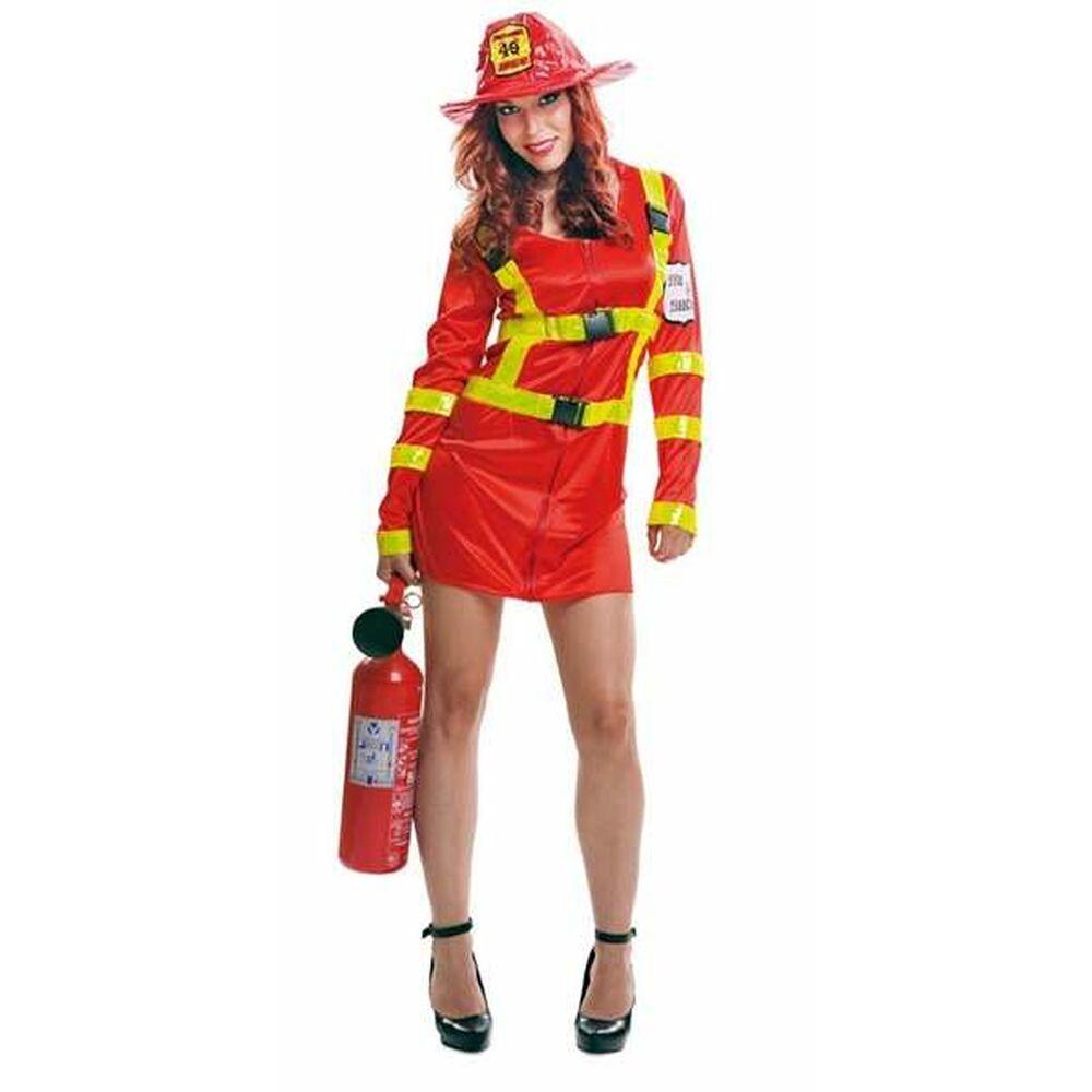 Kostume til voksne Branddame XXL