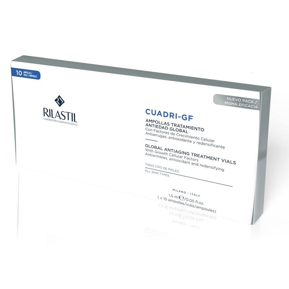 Rilastil Cuadri-GF ampuller - anti-age ansigtsserum, 10 stk.