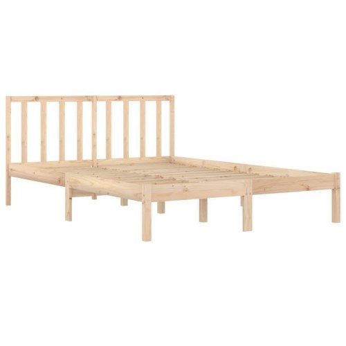 Sengeramme 180x200 cm massivt fyrretræ