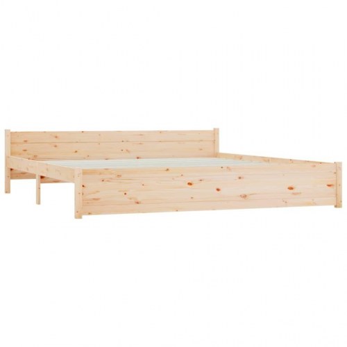Sengeramme 180x200 cm massivt fyrretræ