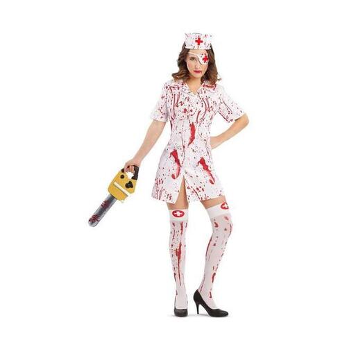 Kostume til børn Multifarvet Blodig sygeplejerske S (4 Dele) M/L