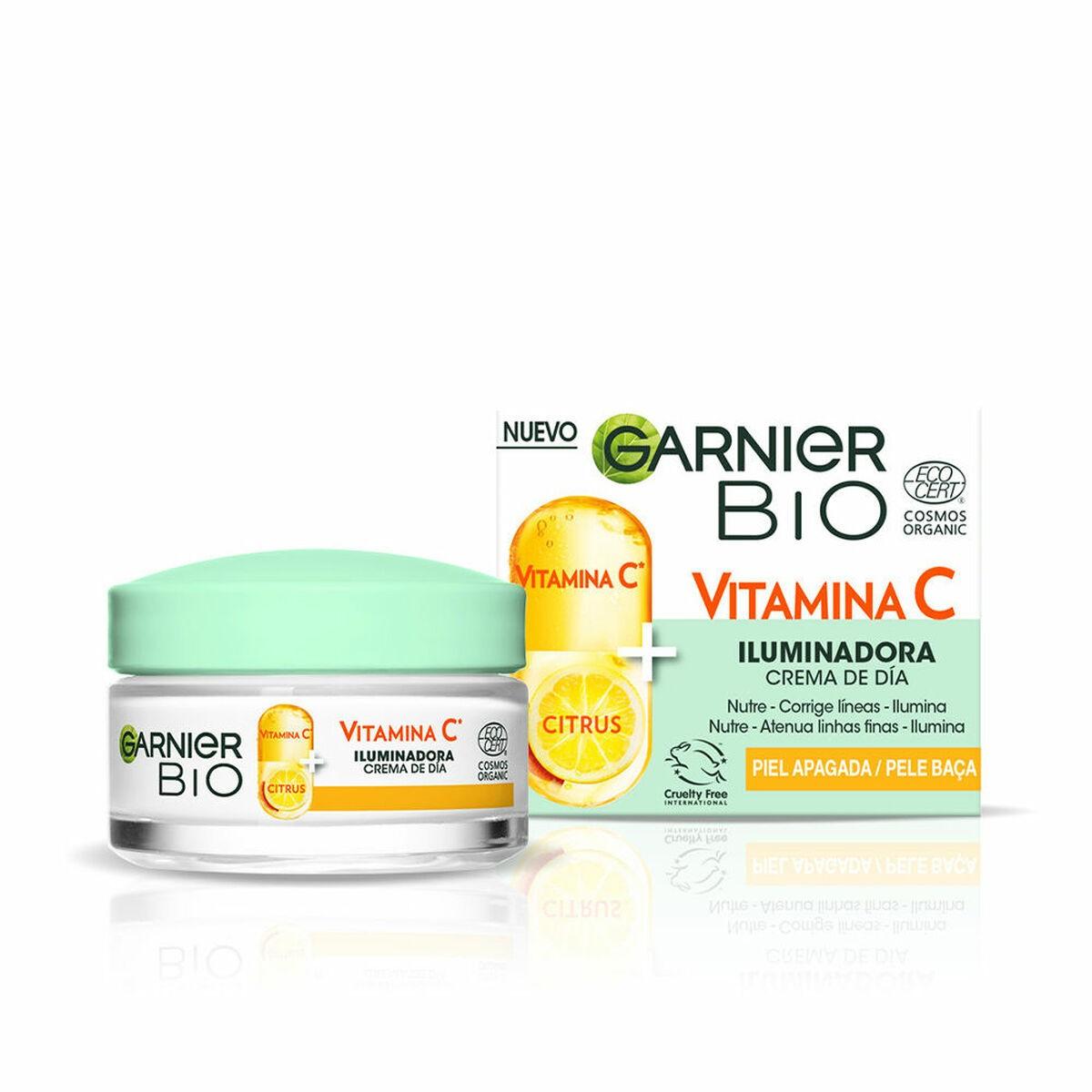 Ansigtscreme Med Vitamin Garnier Bio Lysreflekterende