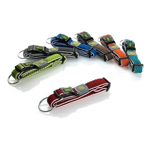 Hunter Hundehalsbånd Plus Gevind - Rød, str. L (40-60 cm)