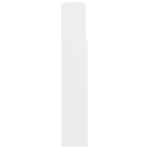 Sengegavl med opbevaring 220 x 19 x 101,5 cm - hvid