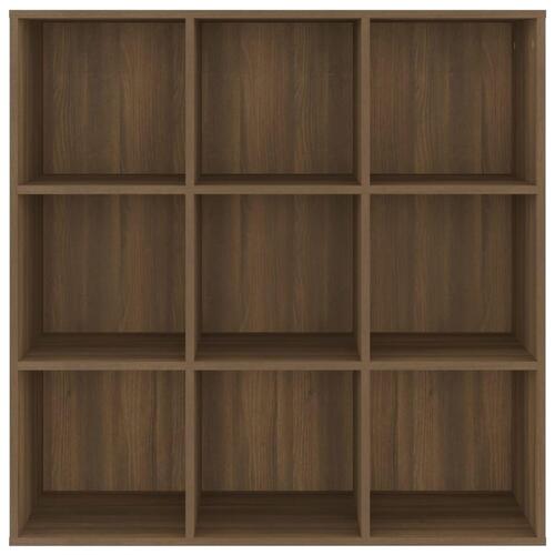 Bogreol 98x29x97,5 cm brun egetræsfarve