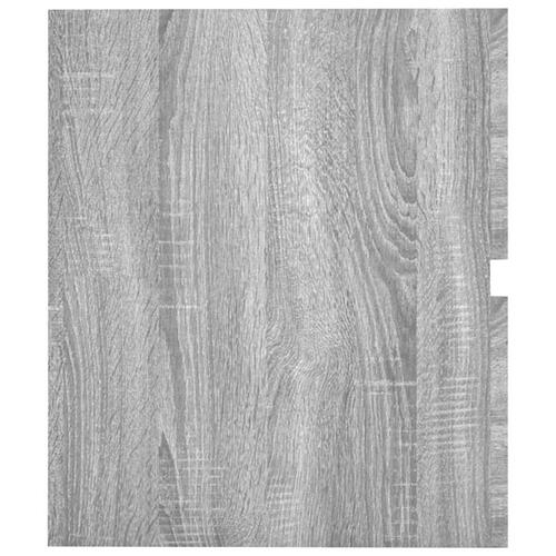 Underskab 41x38,5x45 cm konstrueret træ grå sonoma-eg