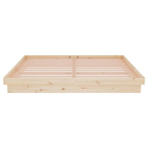 Sengeramme 180x200 cm massivt fyrretræ