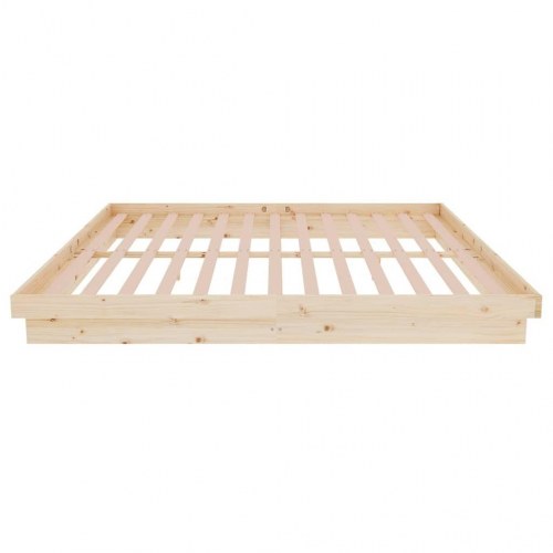 Sengeramme 180x200 cm massivt fyrretræ