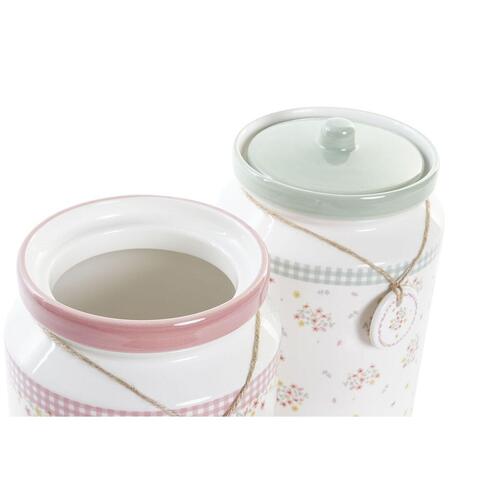 Blik Grøn Pink Skærm 15,5 x 15,5 x 21 cm (2 enheder)