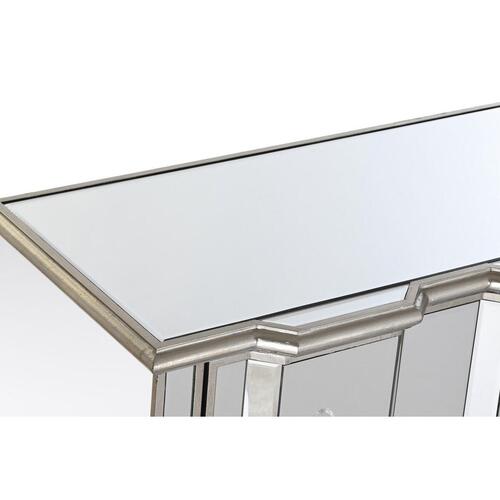 Kommode Spejl Sølvfarvet MDF (103 x 40 x 92 cm)
