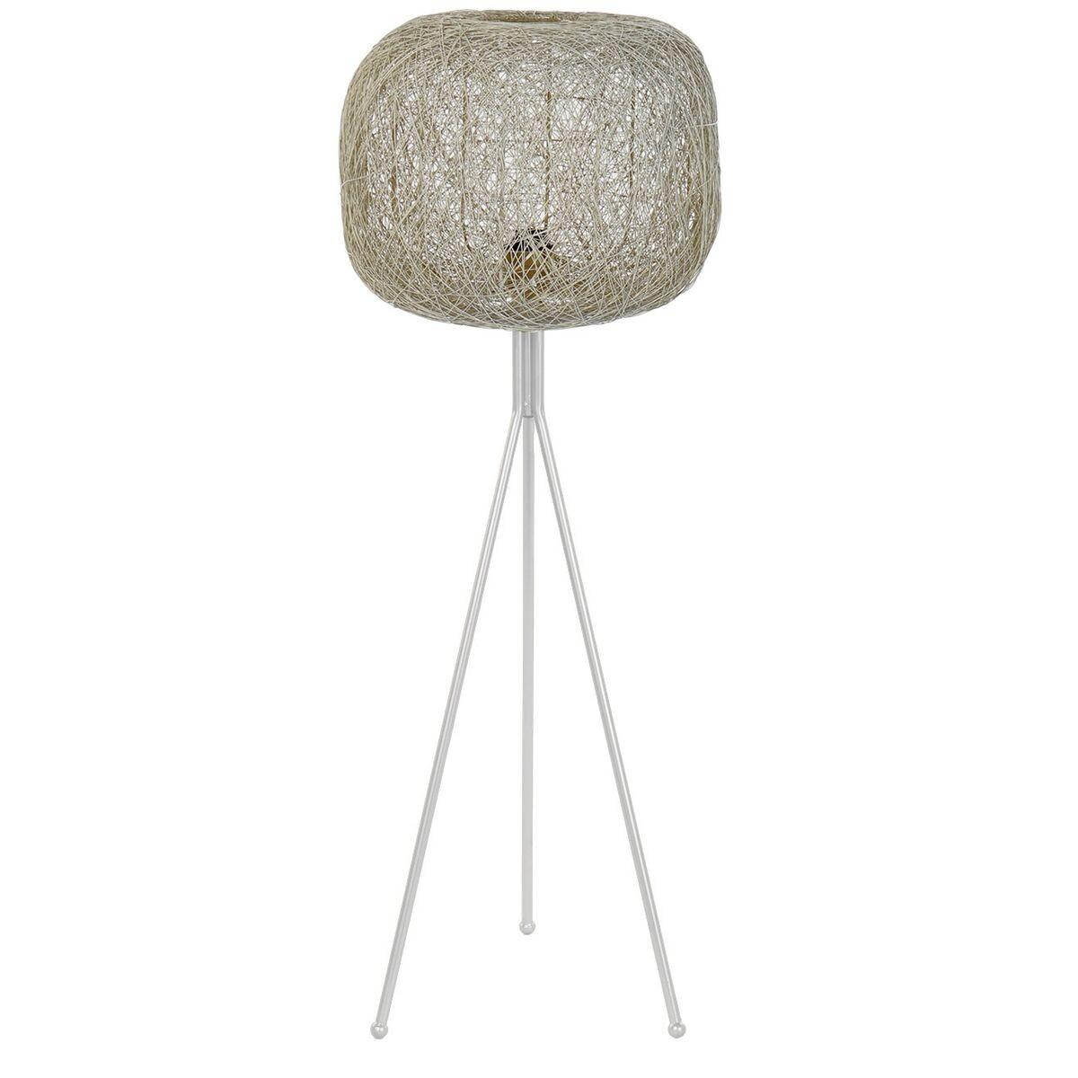 Gulvlampe - hvid, E27, 50 W, 220 V (41 × 41 × 109 cm)