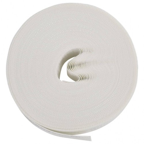 Flad vandslange 50 m - 1" PE, hvid
