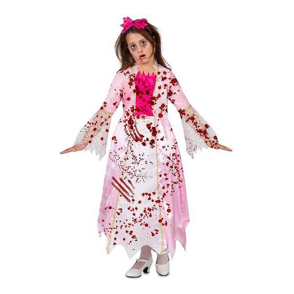 Zombieprinsesse kostume til børn - M (10-12 år), pink