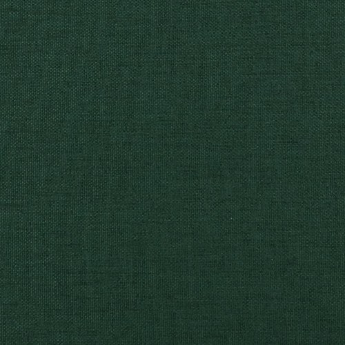 Lænestol i stof - mørkegrøn