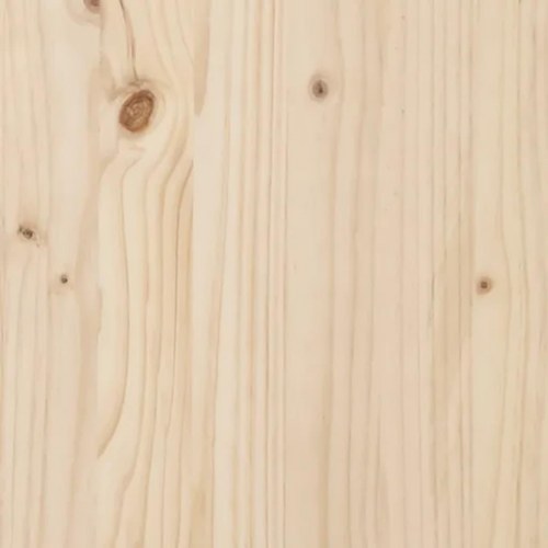 Sengeramme 90x200 cm i massivt fyrretræ - natur