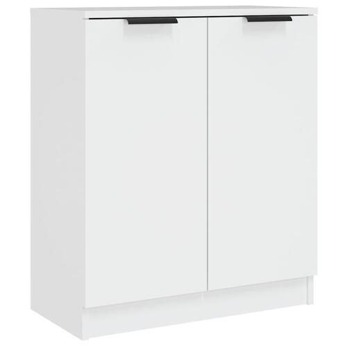 Skænke 2 stk. 60x30x70 cm konstrueret træ hvid