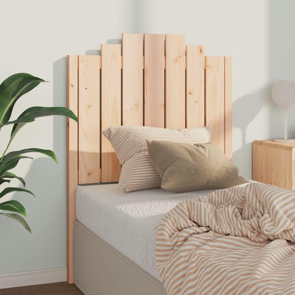 Sengegærde 81x4x110 cm massivt fyrretræ