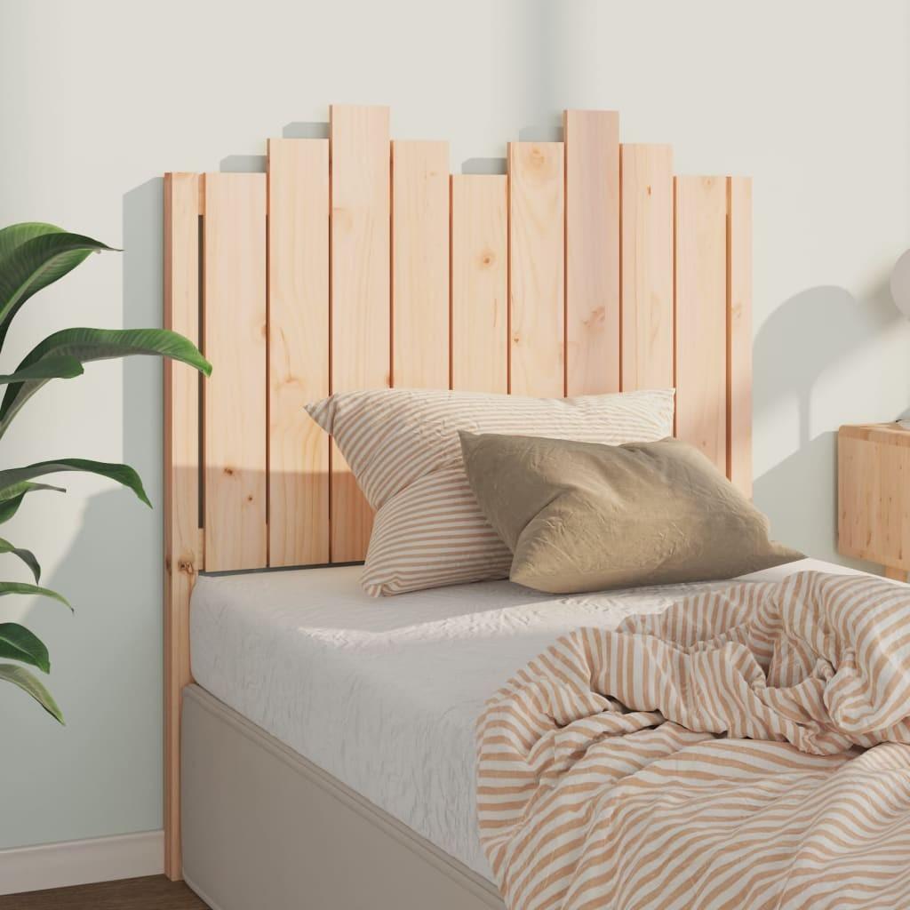 Sengegærde 96x4x110 cm massivt fyrretræ