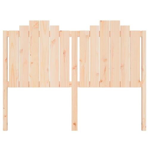 Sengegærde 141x4x110 cm massivt fyrretræ