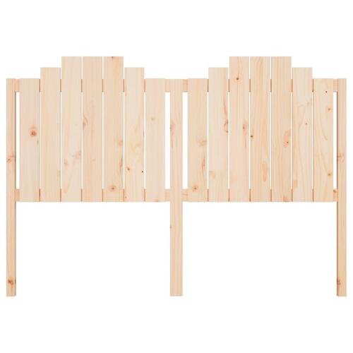 Sengegærde 156x4x110 cm massivt fyrretræ