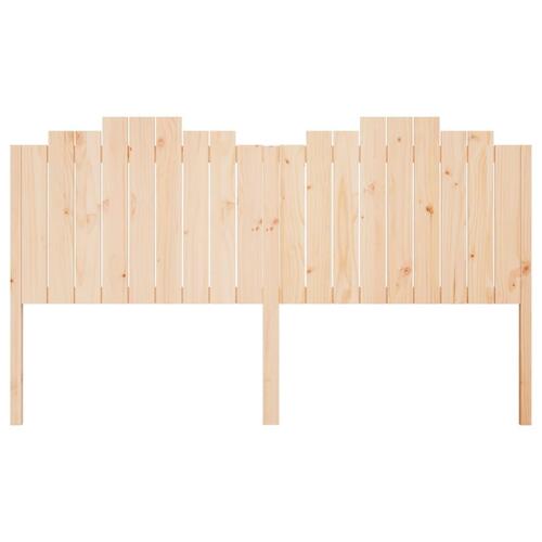 Sengegærde 186x4x110 cm massivt fyrretræ