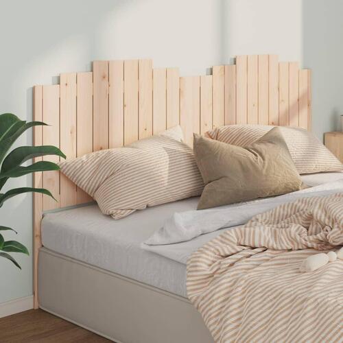 Sengegærde 206x4x110 cm massivt fyrretræ